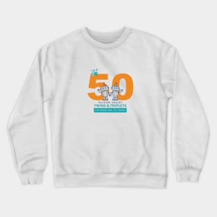 50th anniversary center logo Crewneck Sweatshirt